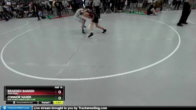 138 lbs Champ. Round 1 - Connor Naser, Bad Karma Wrestling Club vs Braeden Bakken, Wisconsin