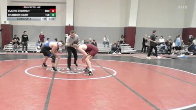 174 lbs Consi Of 4 - Blaine Brenner, Minnesota vs Brandon Carr, Franklin & Marshall