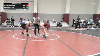 174 lbs Consi Of 4 - Blaine Brenner, Minnesota vs Brandon Carr, Franklin & Marshall