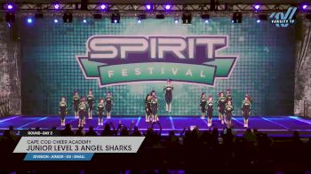 Cape Cod Cheer Academy - Junior Level 3 Angel Sharks [2023 L3 Junior - D2 - Small Day 2] 2023 Spirit Fest Grand Nationals
