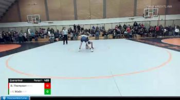 120 lbs Quarterfinal - Isiic Wade, Echo/Stanfield vs Bailey Thompson, Myrtle Point