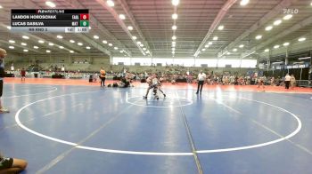 135 lbs Rr Rnd 3 - Landon Horoschak, Eagles Wrestling vs Lucas DaSilva, Mat Warriors Blue