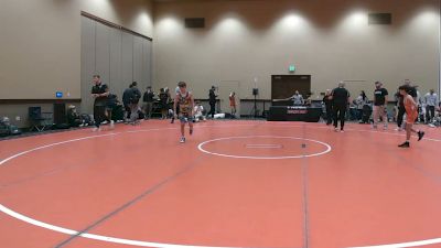92 lbs Cons. Quarters - Jason Ramos Jr., Iron Horse vs Keegan Beard, Steller Trained