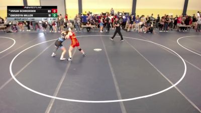 155 lbs Quarters - Vivian Schroeder, MN vs Emersyn Miller, WI