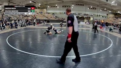 157 lbs Semis & 1st Wb (8 Team) - Colton Meister, Soddy Daisy High School vs Lincoln Rich, Station Camp High School