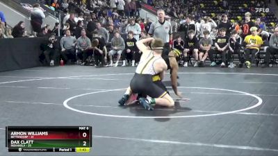 175 lbs Semis - Dax Clatt, Indianola vs Armon Williams, Bettendorf