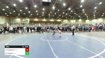 58 lbs Consi Of 8 #2 - Salvatore Dipasqua, Ramona Dawg Pound vs Wyatt Hooten, Core Wrestling