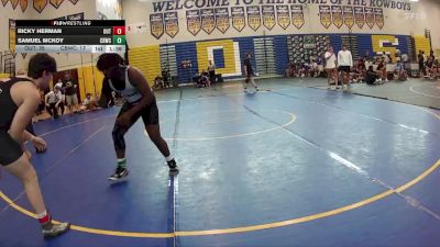 190 lbs Round 1 (8 Team) - Ricky Herman, The Outsiders vs Samuel McKoy, Cocoa Beach WC