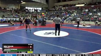 6A 150 lbs Quarterfinal - Jaydon Dungan, Fayetteville vs Ben Taylor, Jonesboro