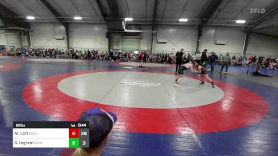 80 lbs Semifinal - Maisyn Lott, Backyard Brawlers Wrestling Club - (A) vs Sam Ingram, Roundtree Wrestling Academy - (A)