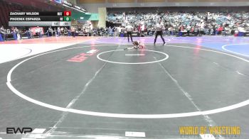 58 lbs Consi Of 32 #2 - Zachary Wilson, Mat Demon Wrestling Club vs Phoenix Esparza, Nevada Elite