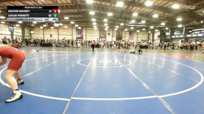 160 lbs Consi Of 8 #2 - Dalton Matney, KY vs Lucas Parietti, MO