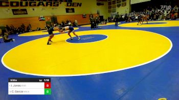 123 lbs Round Of 16 - Isaiah Jones, Bixby (OK) vs Christian Garcia, Walnut