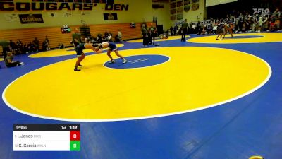 123 lbs Round Of 16 - Isaiah Jones, Bixby (OK) vs Christian Garcia, Walnut