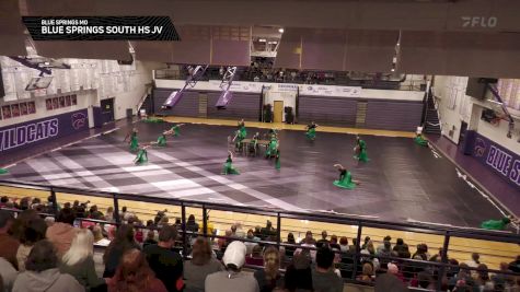 Blue Springs South HS JV "Blue springs MO" at 2026 WGI Guard Kansas City Regional+