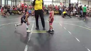 56 lbs Round 5 (6 Team) - Brody Verch-Brown, Untouchables Black vs Josh Strode, American Gladiators