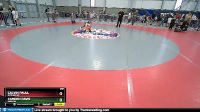 84 lbs Cons. Round 3 - Calvin Paull, Outlaw WC vs Camden Davis, Oregon