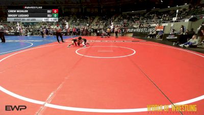 67 lbs Round Of 16 - Crew Mohler, Sebolt Wrestling Academy vs Brody Luzano, Inland Elite Wrestling Club