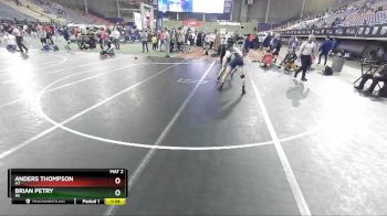 182 lbs Quarterfinal - Anders Thompson, MT vs Brian Petry, NE