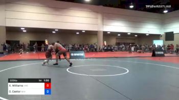 220 lbs Consolation - Xavier Williams, Virginia vs Owen Castor, New Hampshire