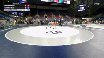 88 lbs Cons. Semis - Grady Moos, OH vs Jaxon Holtz, OH