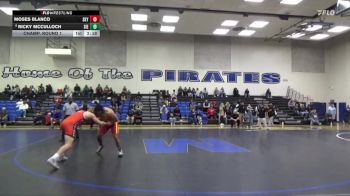 174 lbs Champ. Round 1 - Ricky McCulloch, Sierra College vs Moses Blanco, Skyline College
