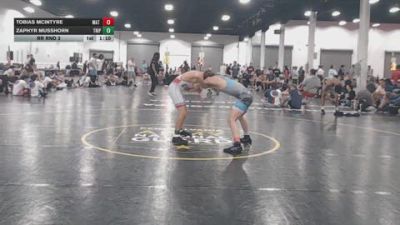 135 lbs Rr Rnd 2 - Tobias Mcintyre, Mat Warriors Fire - BHSE vs Zaphyr Musshorn, Triple T Elite - BHSE