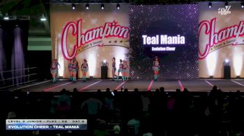 Evolution Cheer - Teal Mania [2025 L3 Junior - Flex - D2 Day 2] 2025 Champion Cheer and Dance Grand Nationals