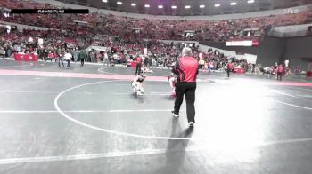 125 lbs Cons. Round 2 - Molly Moureau, Green Bay United vs Cambria Biesterveld, Kimberly Wrestling Club