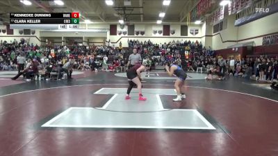 155 lbs Cons. Round 3 - Clara Keller, Crestwood vs Kennedee Dunning, Waterloo West