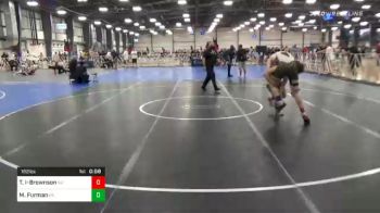 182 lbs Consolation - Tyson Irby-Brownson, NV vs Matthew Furman, PA