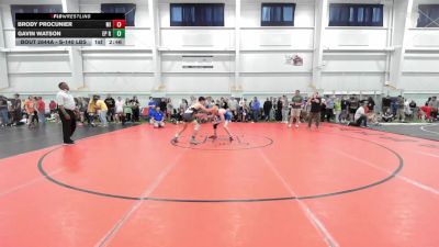 S-140 lbs Round Of 16 - Brody Procunier, MI vs Gavin Watson, EP Rattlers -Duals Only - EL