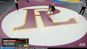 3rd Place Match - Hudson Waldow, Norfolk vs Brody Wilson, Papillion-La Vista South