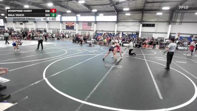 101 lbs Quarterfinal - Dosephine Hardt, Dominate Club Wrestling vs Nala Yauch, Tucson Pride WC