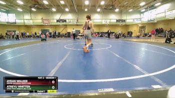 85-95 lbs Round 2 - Atreyu Whitten, Open Mats Wrestling Club vs Aydan Walker, Rogue Warrior Wrestling