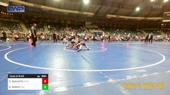 89 lbs Consi Of 16 #2 - Dayton Spexarth, Brawlers vs Beau Abbott, Roundtree Wrestling Academy