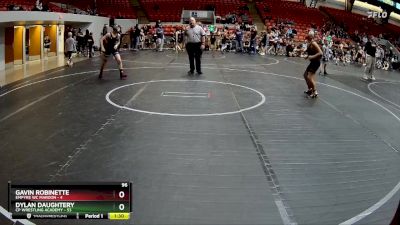 96 lbs Round 1 (8 Team) - Dylan Daughtery, CP Wrestling Academy vs Gavin Robinette, Empyre WC Maroon