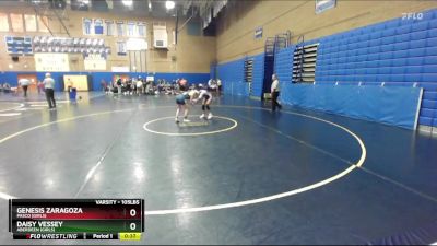 105lbs Cons. Round 4 - Daisy Vessey, Aberdeen (Girls) vs Genesis Zaragoza, Pasco (Girls)