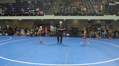 63 lbs Champ. Rd Of 16 - Rage Faulkner, Thoroughbred Wrestling Academy vs Maverick Paminto, The Best Wrestler CA