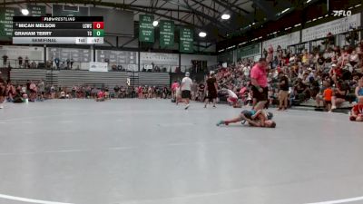 48-52 lbs Semifinal - Micah Melson, Purler vs Graham Terry, Alber Athletics