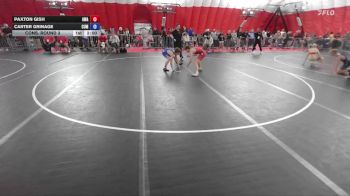120 lbs Cons. Round 3 - Paxton Gish, Askren Wrestling Academy vs Carter Grinage, Cumberland