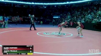 105 lbs Cons. Round 2 - Nadiya Trujillo, Sierra vs Alora Martinez, Pomona