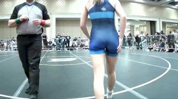 123 lbs Consi Of 32 #1 - Juliana Montoto, Devils Gate WC vs Ella Ferrin, Red Mountain WC