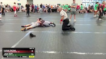 100 lbs Round 3 (6 Team) - Lucas Taczak, Tallahassee War Noles vs Jack Huff, Finger Lakes Elite