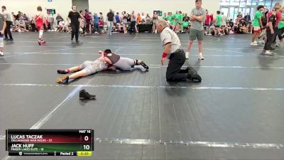 100 lbs Round 3 (6 Team) - Lucas Taczak, Tallahassee War Noles vs Jack Huff, Finger Lakes Elite