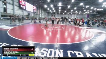 74 lbs Quarterfinal - Christian Garza, Team Aggression WC vs Ryder Walston, Team Champs WC