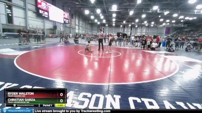 74 lbs Quarterfinal - Christian Garza, Team Aggression WC vs Ryder Walston, Team Champs WC