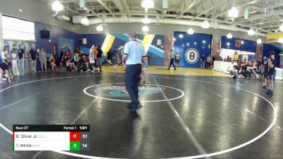 126 lbs Round 7 (8 Team) - Rey Oliver Jr., Soldier City vs Tyler White, Braves WC