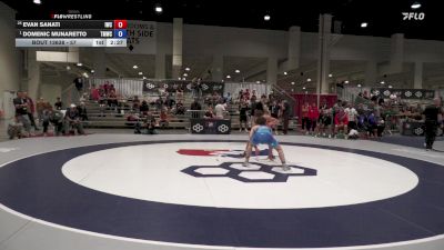 57 lbs Cons. Round 8 - Evan Sanati, Integrity Wrestling Club vs Domenic Munaretto, Titan Mercury Wrestling Club (TMWC)