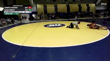 141 lbs Champ. Round 2 - Elijah Smoot, Noke Wrestling RTC vs Joseph Custodio, Marymount